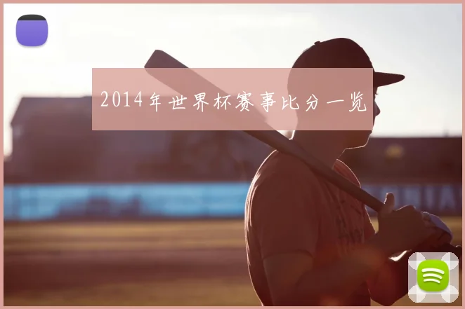 2014年世界杯赛事比分一览