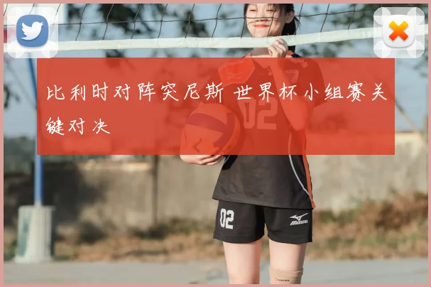 比利时对阵突尼斯 世界杯小组赛关键对决